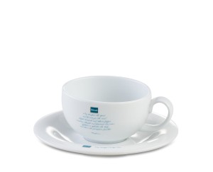 Filiżanka porcelanowa Queensberry [z logo Dilmah]