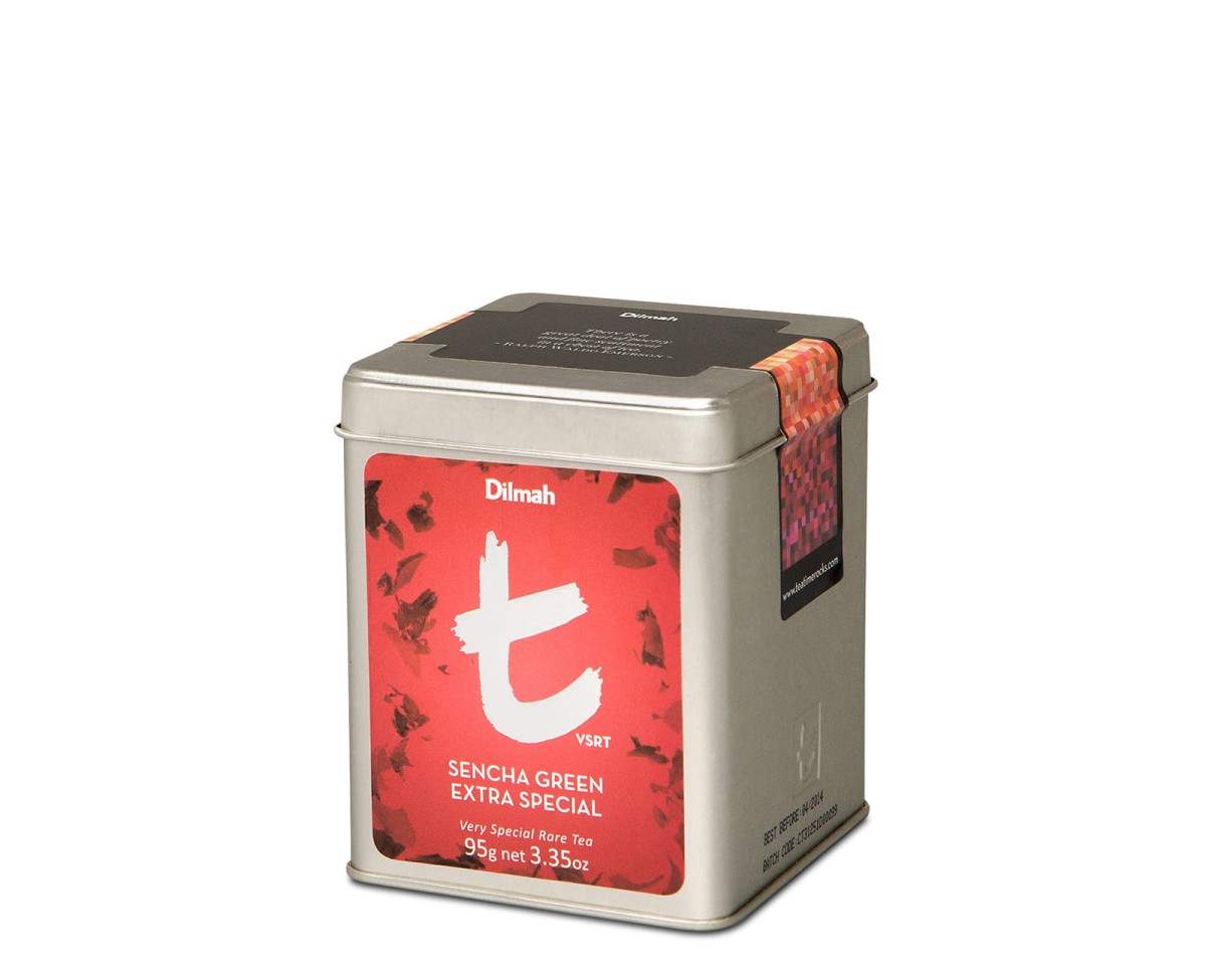 Dilmah Sencha Green Extra Special [95g] - Chińska zielona herbata Sencha Extra Special - 95g sypkiej herbaty liściastej w puszce - 1