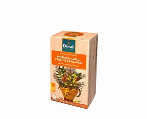 Dilmah Moringa, Chilli, Cocoa & Cardamom [20x1,5g]