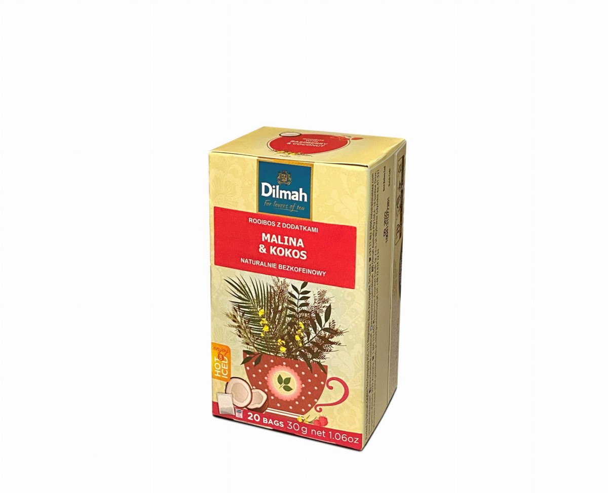 Dilmah Raspberry & Coconut [20x1,5g]