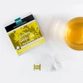 Herbata Zielona  W porcjach  Dilmah Ceylon Green Tea [20x2g] - Zielona herbata cejlońska.    20 stożkowych torebek ekspresowych 2g z zawieszką 4 - kolor naparu