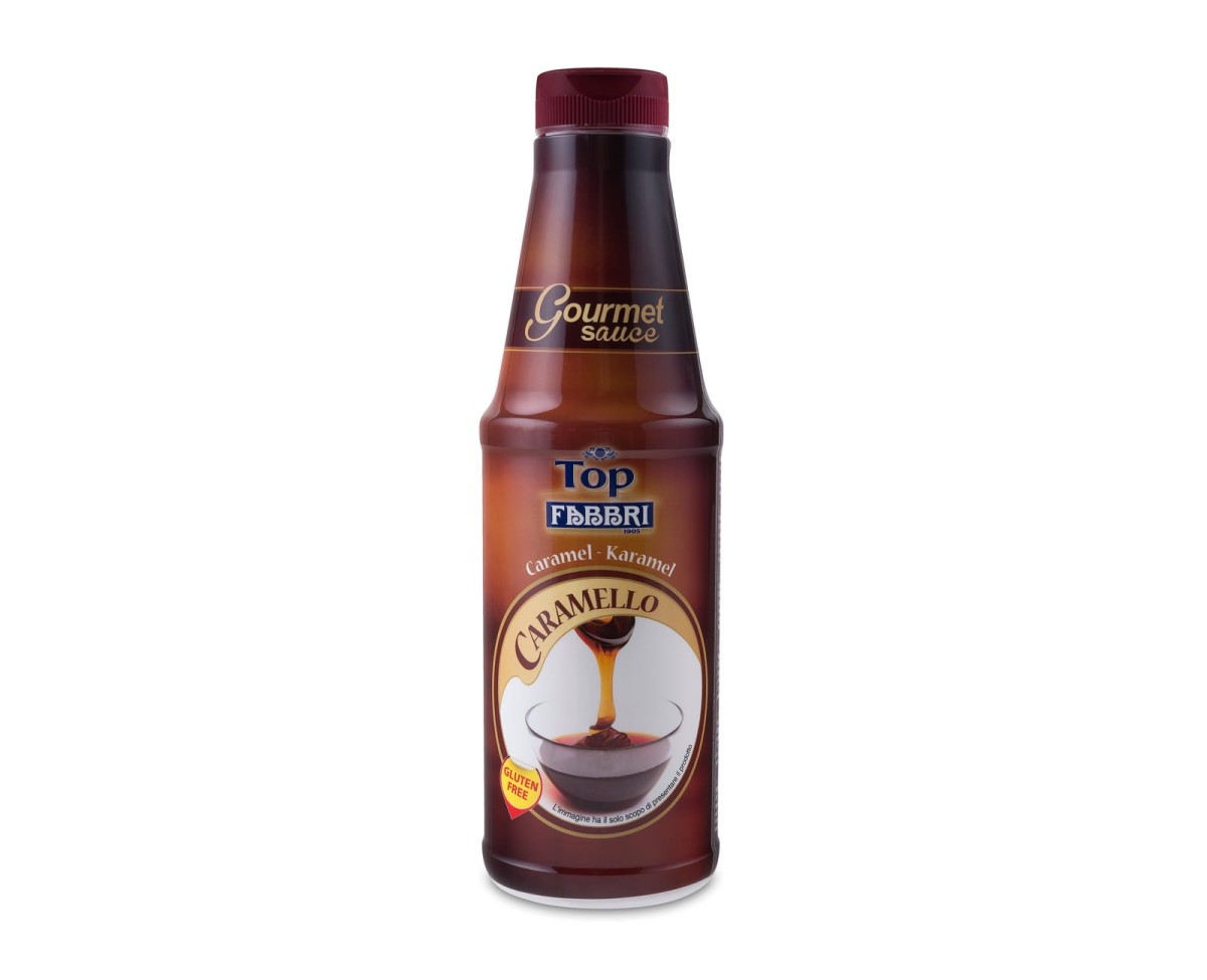 Sosy Fabbri Gourmet Sauce Top Caramello / Caramel [950g] Kremowa polewa karmelowa 1