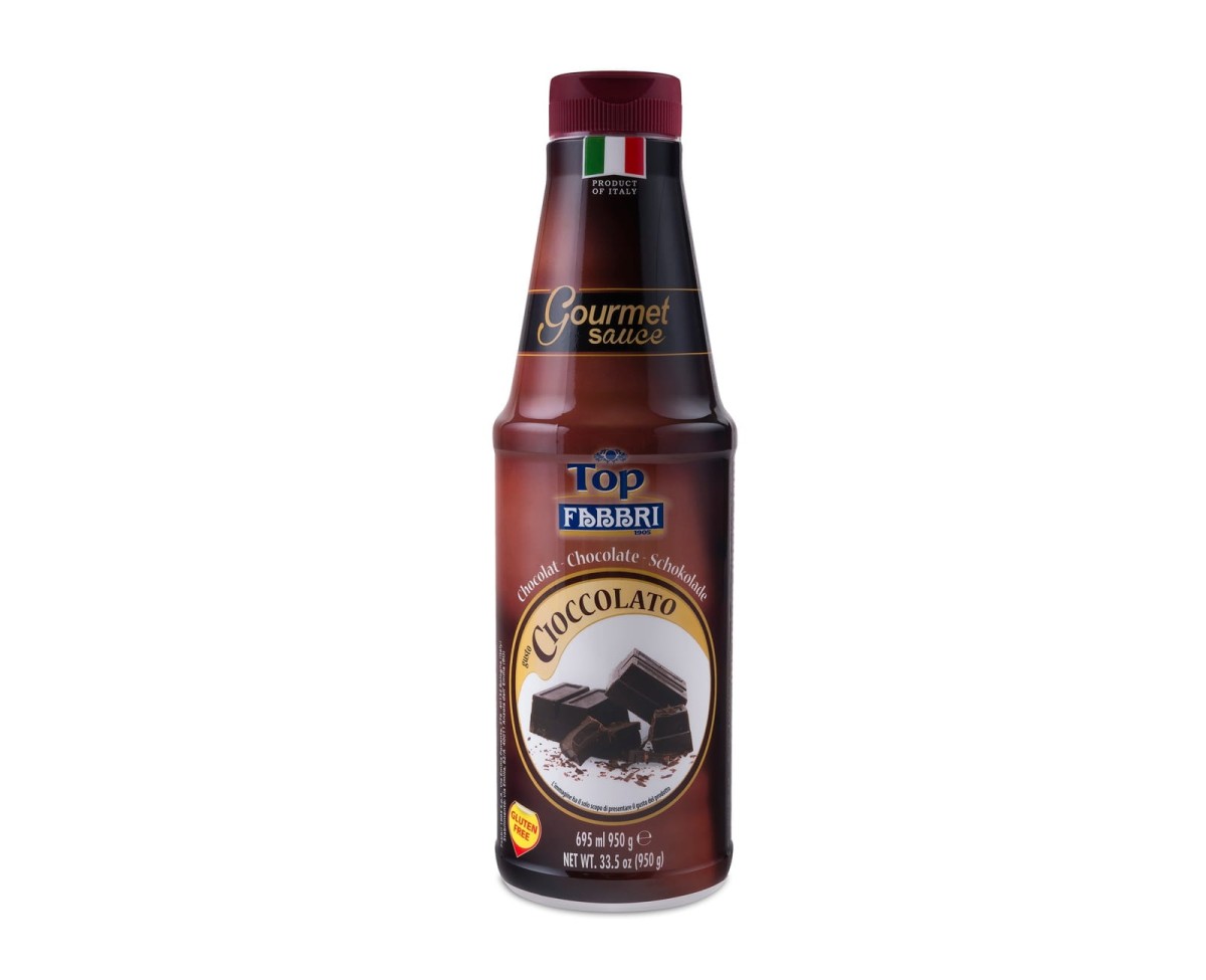 Sosy Fabbri Gourmet Sauce Top Cioccolato / Chocolate [950g] Kremowa polewa czekoladowa 1