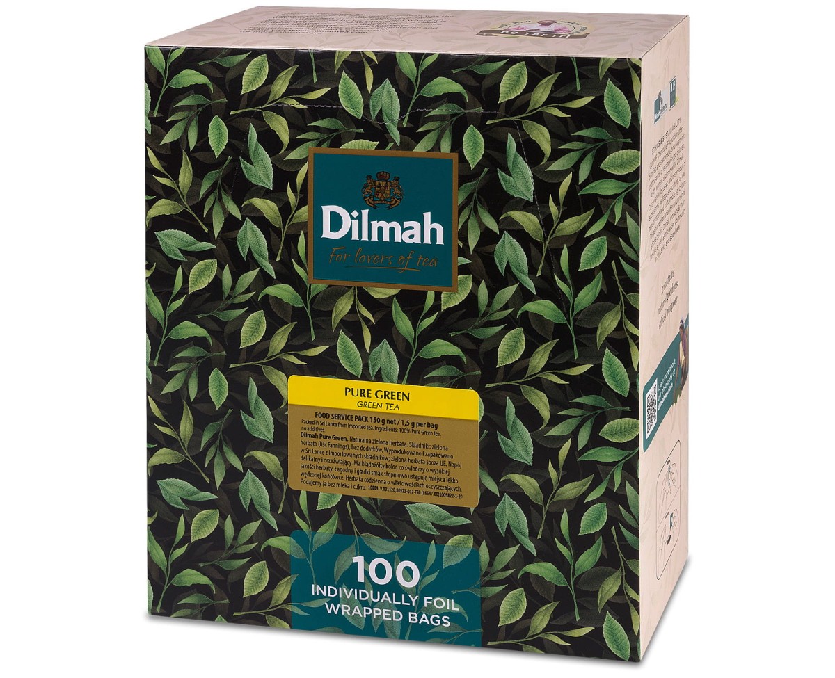 10679 Dilmah Pure Green Tea_Czysta zielona herbata [100x1,5g].JPG