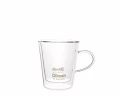 Akcesoria do herbaty - Kubki - Kubek z podwójną ścianką Endane [z logo Dilmah] - Pojemność: 180ml, szkło borokrzemianowe odporne na wysoką temperaturę 1