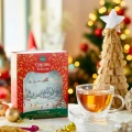 Świąteczne zestawy herbat - Dilmah Christmas Tea Selection [40x2g] - Zestaw herbat czarnych i czarnych aromatyzowanych (po 10 kopert z 4 rodzajów) - 40 torebek ekspresowych 2g z zawieszką w kopercie 2
