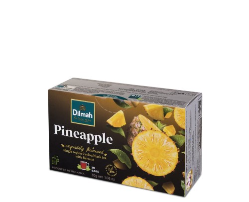 Herbaty czarne smakowe aromatyzowane Dilmah Pineapple [20x1,5g] Cejlońska czarna herbata z aromatem ananasa 1