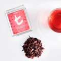 Herbata ziołowo-owocowa sypka - Dilmah Natural Rosehip with Hibiscus [90g] - Mieszanka owocowa-ziołowa (Róża i hibiskus) -  90g sypkiej mieszanki owocowo-ziołowej w puszce - 4