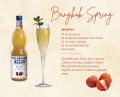 Fabbri Mixybar Litchi - syrop barmański o smaku liczi. - drink z prosecco Bangkok Spring