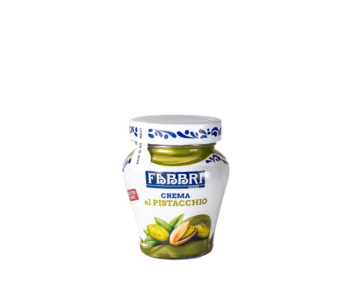 Fabbri Crema Pistacchio [200g] - włoski KREM PISTACJOWY 200 g - prawdziwa pasta pistacjowa włoska - 1