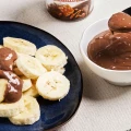 bananany z kremem czekoladowym ze słonym karmelem