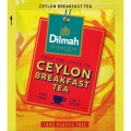 Herbata Czarna  W porcjach - Dilmah Ceylon Breakfast Tea [25x2g] - Czarna herbata cejlońska śniadaniowa.  25 torebek ekspresowych 2g z zawieszką w papierowej kopercie - 2