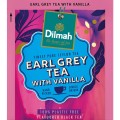 Herbata Czarna Aromatyzowana  W porcjach - Dilmah Earl Grey Tea with Vanilla [25x2g] - Czarna herbata cejlońska Earl Grey z Wanilią.  25 torebek ekspresowych 2g z zawieszką w papierowej kopercie - 2