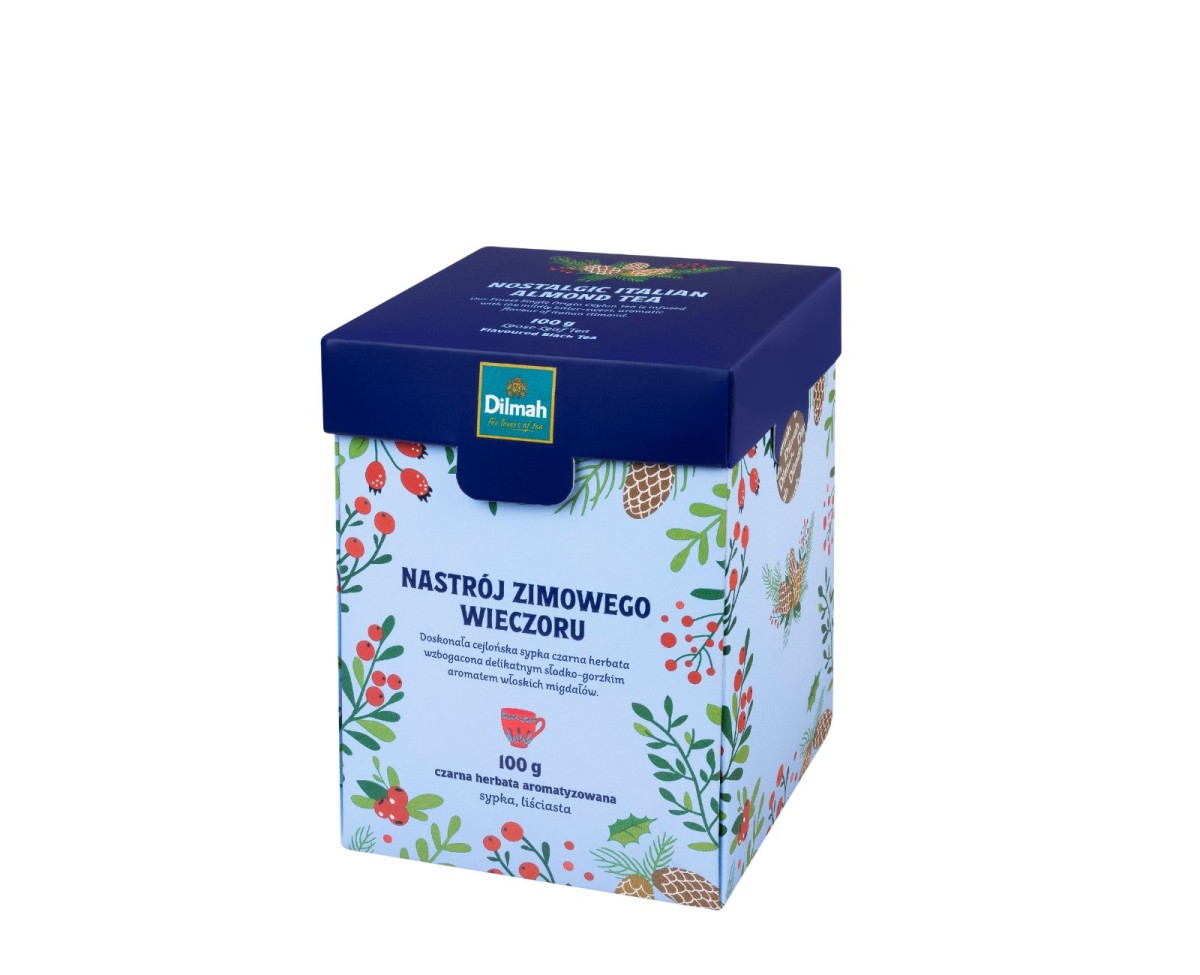 Nastrój zimowego wieczoru - herbata z aromatem migdałowym