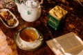 Herbata zielona z dodatkami ekspresowa w puszce - Dilmah 85 Reserve Ceylon Green Tea With Mint [20x2g]  - Cejlońska zielona herbata z dodatkiem liści mięty i olejku miętowego - 20 stożkowych torebek ekspresowych 2g z zawieszką w puszce 8
