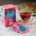 Herbata Czarna Aromatyzowana  W porcjach - Dilmah Earl Grey Tea with Vanilla [25x2g] - Czarna herbata cejlońska Earl Grey z Wanilią.  25 torebek ekspresowych 2g z zawieszką w papierowej kopercie - 3