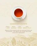 herbata sypka - Dilmah Watte Somerset Estate [125g] Single Garden Ceylon Black Tea - Czarna herbata cejlońska z plantacji Somerset Estate (z wysokich upraw) - 125g sypkiej herbaty liściastej w puszce - 5