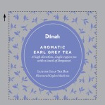 Herbata Czarna Aromatyzowana  W porcjach  Dilmah Aromatic Earl Grey Tea [50x2g] - Cejlońska czarna herbata z aromatem bergamotki - 50 stożkowych biodegradowalnych torebek ekspresowych 2g z zawieszką w kopercie 1