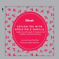 Herbata Czarna Aromatyzowana  W porcjach  Dilmah Ceylon Tea with Apple Pie &amp;amp; Vanilla [50x2g] - Cejlońska czarna herbata o smaku szarlotki - 50 stożkowych torebek ekspresowych 2g z zawieszką w kopercie 1