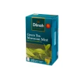 Zielona herbata z liśćmi mięty - Dilmah Green Tea Moroccan Mint - 20 torebek ekspresowych 1,5g z zawieszką