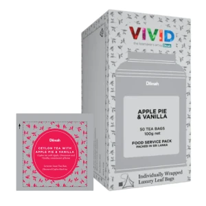 Dilmah Ceylon Tea with Apple Pie & Vanilla [50x2g]