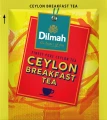 Herbata Czarna - Dilmah Ceylon Breakfast Tea [100x2g] - Czarna herbata cejlońska śniadaniowa. 100 torebek ekspresowych 2g z zawieszką w papierowej kopercie 2