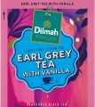 Herbata Czarna Aromatyzowana  W porcjach - Dilmah Earl Grey Tea with Vanilla [25x2g] - Czarna herbata cejlońska Earl Grey z Wanilią.  25 torebek ekspresowych 2g z zawieszką w papierowej kopercie - 2
