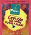 Herbata Czarna Aromatyzowana  W porcjach - Dilmah Ceylon Tea with Forest Berry [25x2g] - Cejlońska czarna herbata z aromatem owoców leśnych. 25 torebek ekspresowych 2g z zawieszką w papierowej kopercie - 2