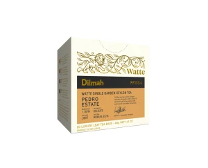 Dilmah Watte Pedro Estate [20x2g] Single Garden Ceylon Black Tea