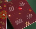 Dilmah Advent Calendar [24x2g-1,5g] - 24 torebki ekspresowe 2g-1,5g z zawieszką w kopercie. Kolor bordowy. 7.jpg