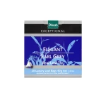 Herbata Czarna Aromatyzowana  W porcjach  Dilmah Elegant Earl Grey [20x2g] - Cejlońska czarna herbata z aromatem bergamotki.    20 stożkowych torebek ekspresowych 2g z zawieszką 4