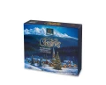 Zestawy herbat - Dilmah Merry Christmas Gift Pack [40x2 g] - Bożonarodzeniowy zestaw herbat cejlońskich - czarnych gatunkowych i czarnych aromatyzowanych (po 10 kopert z 4 rodzajów) - 40 torebek ekspresowych 2 g z zawieszką w kopercie - 2