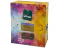 Herbata Czarna Aromatyzowana - Dilmah YUM Black Tea With Ginger And Honey [100x2g] - Cejlońska czarna herbata z aromatem imbiru i miodu. 100 torebek ekspresowych 2g z zawieszką w papierowej kopercie  1