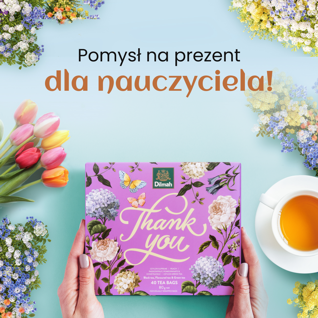 Elegancki upominek dla nauczyciela